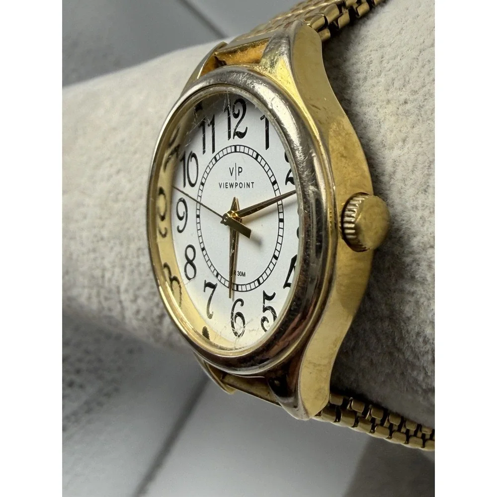 Timex Viewpoint Womens Watch CC3D82200 Stretch Band‎ 30MM 6.5